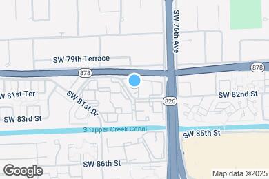Map image of the property - 8101 Camino Real