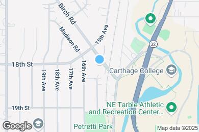 Map image of the property - 1828 Birch Rd