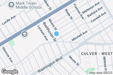 Map image of the property - 12815 Caswell Ave