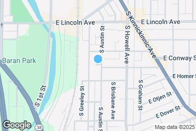Map image of the property - 2439A S Austin St