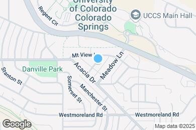 Map image of the property - 3845 Linda Vista Ln