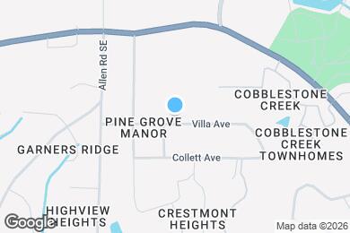 Map image of the property - 413 Villa Ave SE