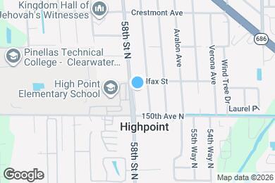 Map image of the property - 15149 Harding Ave