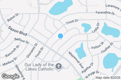 Map image of the property - 1351 Azora Dr