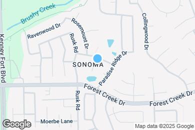 Map image of the property - 809 Barefoot Cove