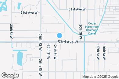 Map image of the property - 2309 53rd Ave W