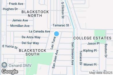 Map image of the property - 3530 Las Tunas Pl