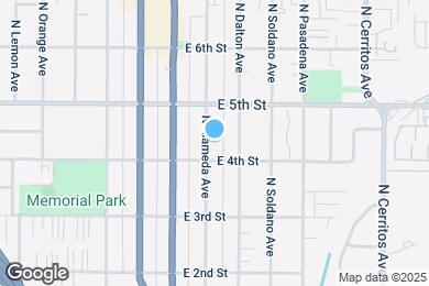 Map image of the property - 414 N Alameda Ave