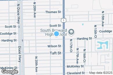 Map image of the property - 1821 Harding St