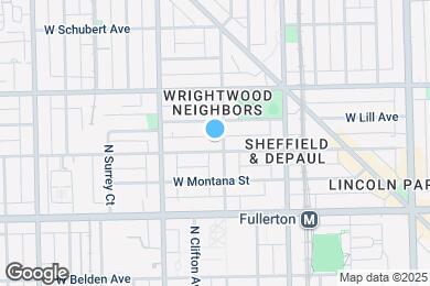 Map image of the property - 2500 N Seminary Ave