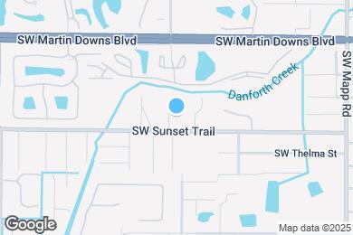 Map image of the property - 2981 SW Palm Brook Ct