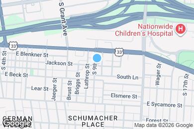 Map image of the property - 586 S 9th St