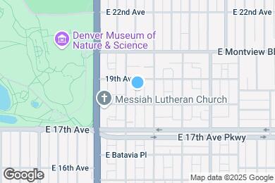 Map image of the property - 4121 E 18th Ave