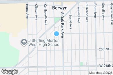 Map image of the property - 2407 Grove Ave