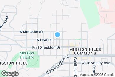 Map image of the property - 1128 W Lewis St