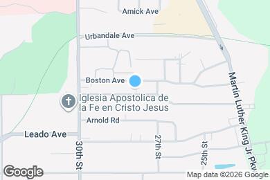 Map image of the property - 2725 Adams Ave