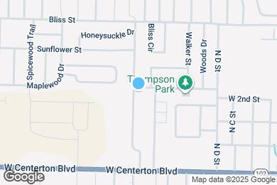 Map image of the property - 400 Sun Meadow Dr