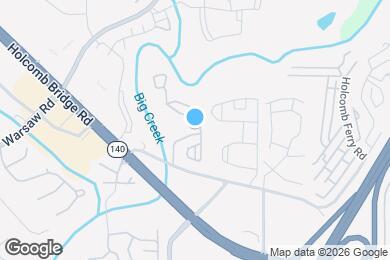 Map image of the property - Crossing at Holcomb Bridge