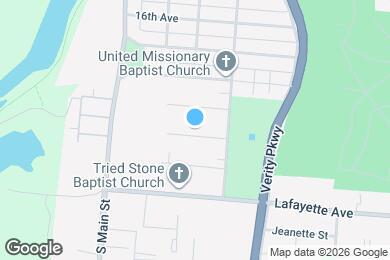 Map image of the property - 701 19th Ave