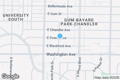 Map image of the property - 900 S Spring St