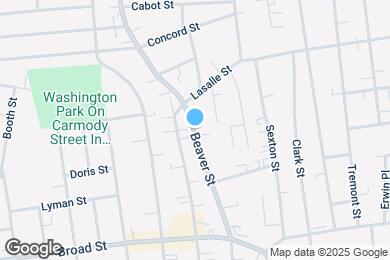 Map image of the property - 215 Beaver St