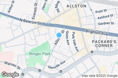 Map image of the property - 32 Allston St