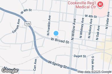 Map image of the property - 403 W Broad St