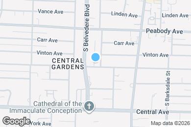 Map image of the property - 1720 Harbert Ave