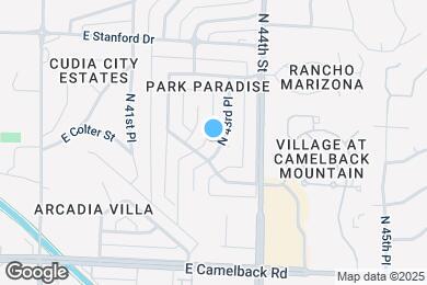 Map image of the property - 5214 N 43RD PL