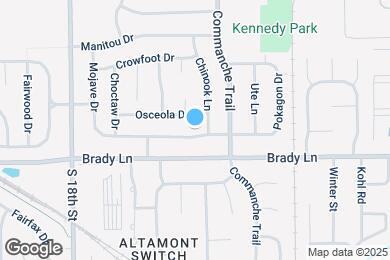 Map image of the property - 2208 Shasta Dr