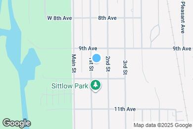 Map image of the property - 928 1st St