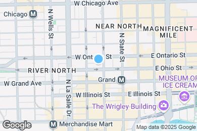 Map image of the property - 600 N Dearborn St