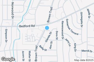 Map image of the property - 1220 Brown Trail