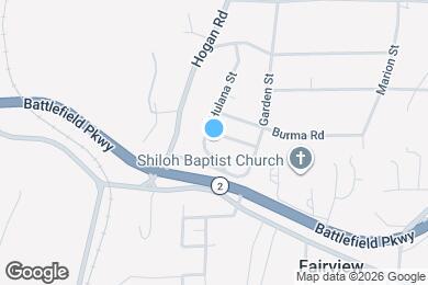 Map image of the property - 934 Hulana St