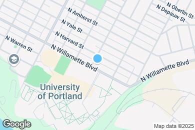 Map image of the property - 4937 N Willamette Blvd