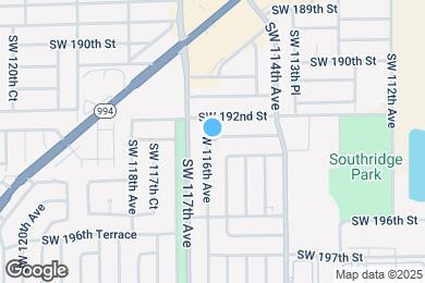 Map image of the property - 11520 SW 193rd St