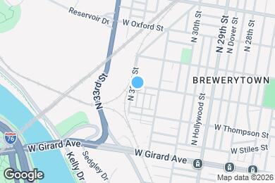 Map image of the property - 3152 W Master St