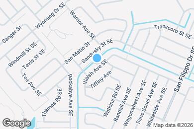Map image of the property - 2036 Walsh Ave SE