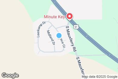 Map image of the property - 1702 Terrace Ct