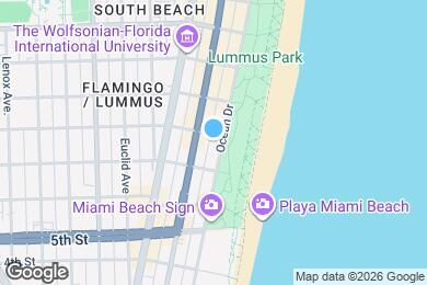 Map image of the property - 750 Ocean Dr