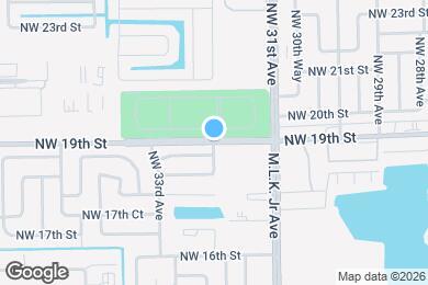 Map image of the property - 2857 NE 32nd St