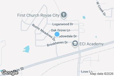 Map image of the property - 909 Meadowdale Dr