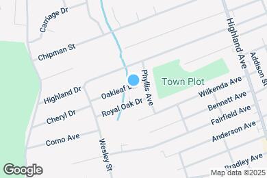 Map image of the property - 25 Oakleaf Dr
