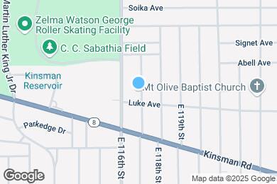 Map image of the property - 3264 E 117th St