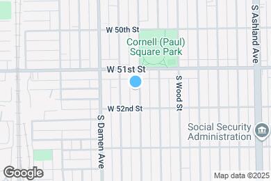 Map image of the property - 5132 S Wolcott Ave