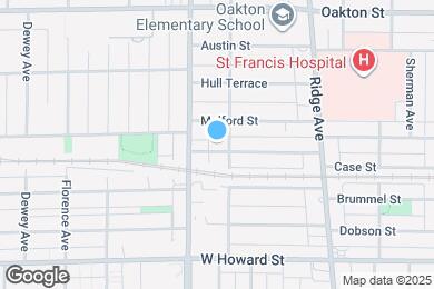 Map image of the property - 1211 Harvard Ter