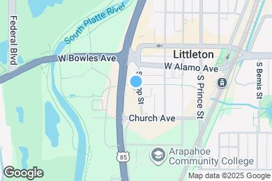 Map image of the property - Rapp Street Apts.