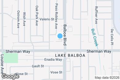 Map image of the property - 7239 Balboa Blvd