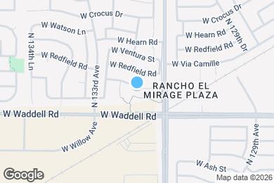 Map image of the property - 13177 W Calavar Rd