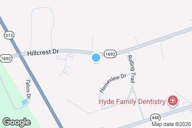 Map image of the property - 807 Hillcrest Dr